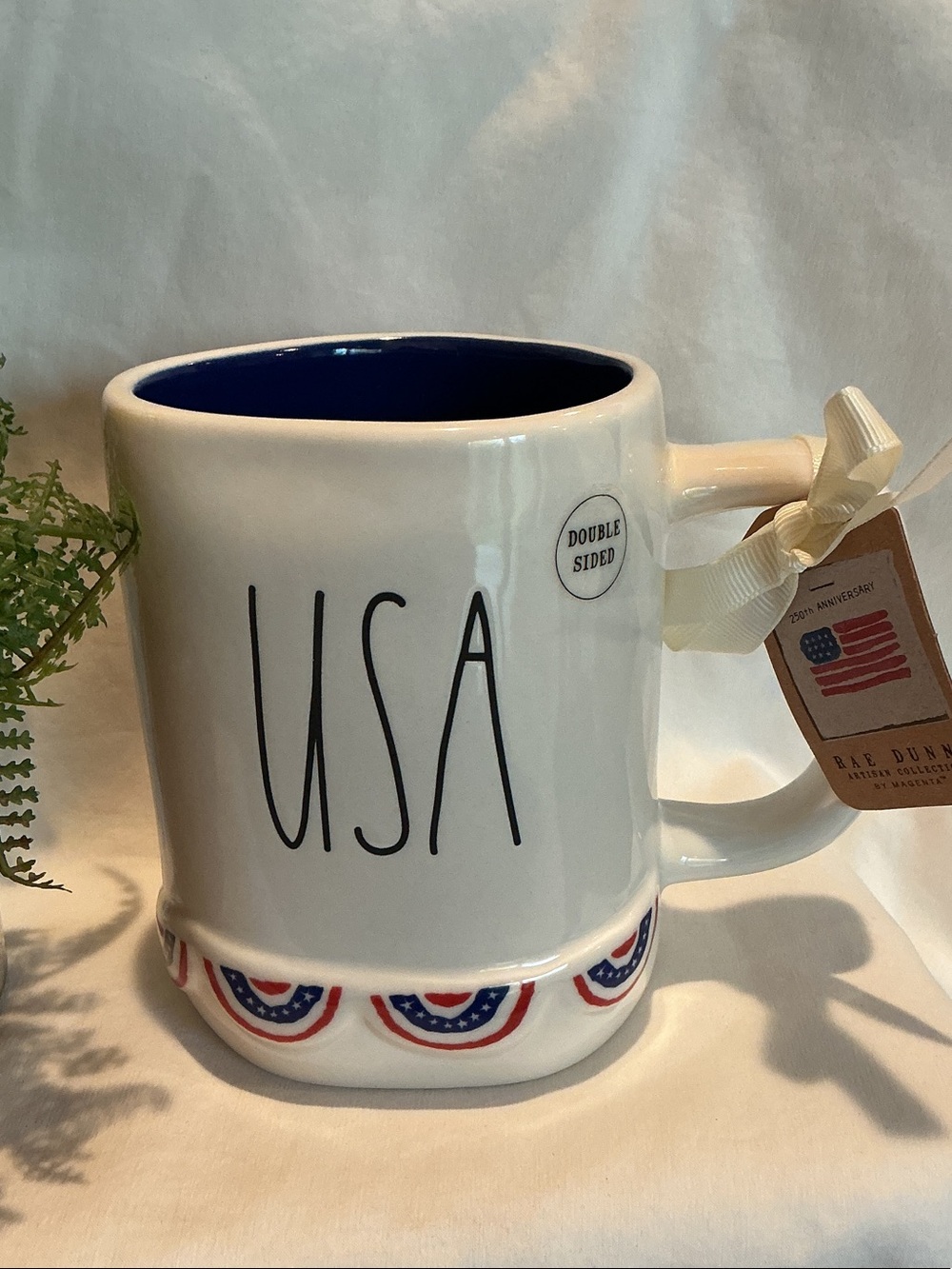 Rae Dunn USA Patriotic Mug